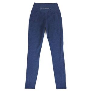 1ST PHORM Venture Leggings Compression Sculpting Shaping Leggings Yoga XS Navy